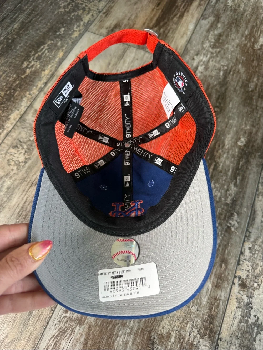 2 for $30 sale: NWT New York Mets New Era 9TWENTY youth adjustable hat